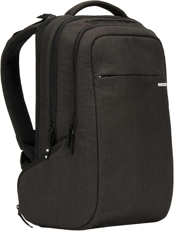 Incase ICON Backpack Large Tech Backpack for Business, School, Travel Laptop Bag with 8 Compartments, Fits 16 Inch Devices Dedicated Laptop, Tablet, Phone and Accessory Pockets - Graphite