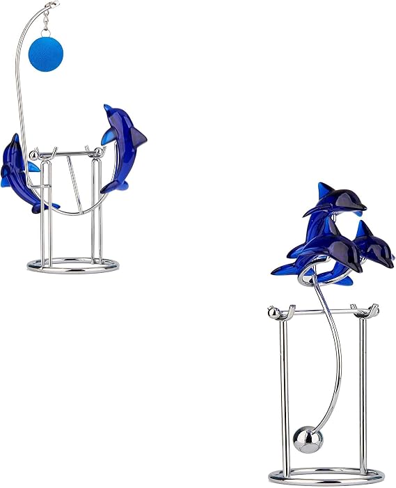 Sunnytech Dolphins Kinetic Art Balancing Decompression Toy WJ124-WJ121