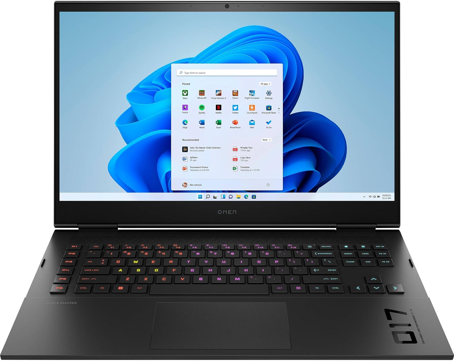 HP Gaming Laptop | Omen-17-CK2095CL | Intel Core i9-13900HX 24-Core | NVIDIA GeForce RTX 4080 12GB | 64GB DDR5 | 8TB SSD | 17.3 2560 x 1440 165Hz | Win10 Pro - Wi-Fi 6E - RGB Backlit KB - Black