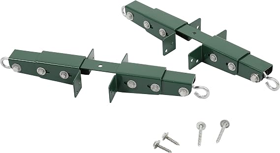 Swing-N-Slide WS 4482 Metal Glider Brackets Pair for Glider Swing Swing Set Attachment, Green