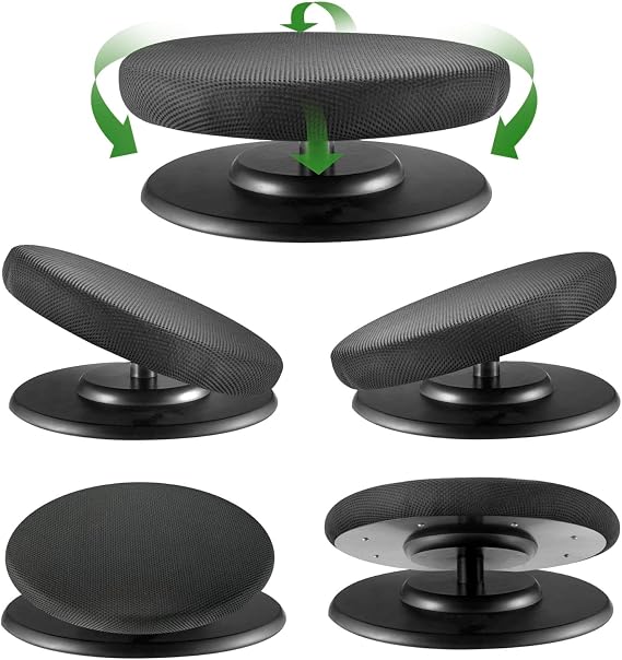 Active Seat Balance Trainer & Core Balance Disc | Portable Chair Posture Corrector for Home or Office | Improve Posture, Core Strength & Stability While Sitting
