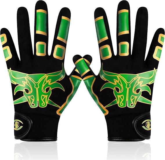 Youth Baseball Gloves for Boys & Girls - Super Sticky Silicone Grip Kids Batting Gloves Softball Glove Youth for Tball & Enhanced Throwing Experience