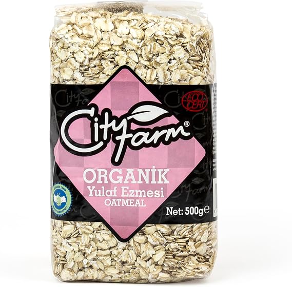 Cityfarm Organic Oatmeal,500 Gr