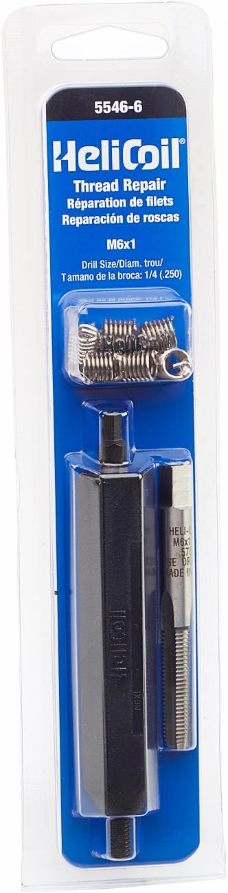 Heli-Coil Helicoil 5546-6 M6 x 1 Metric Coarse Thread Repair Kit