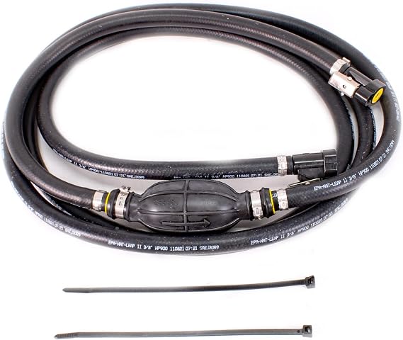 Evinrude Johnson 3/8" 10 EPA Compliant Fuel Hose & Primer Bulb Assy 5008589