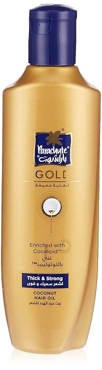 Parachute Gold Hair Oil Thick & Strong - 6.8 fl.oz. (200ml)