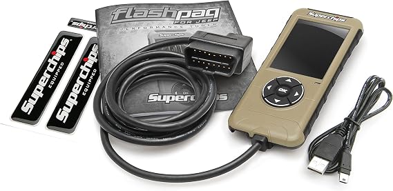 New Superhips Flashpaq F5 Handheld,compatible With 1999-2014 Jee Wrangler