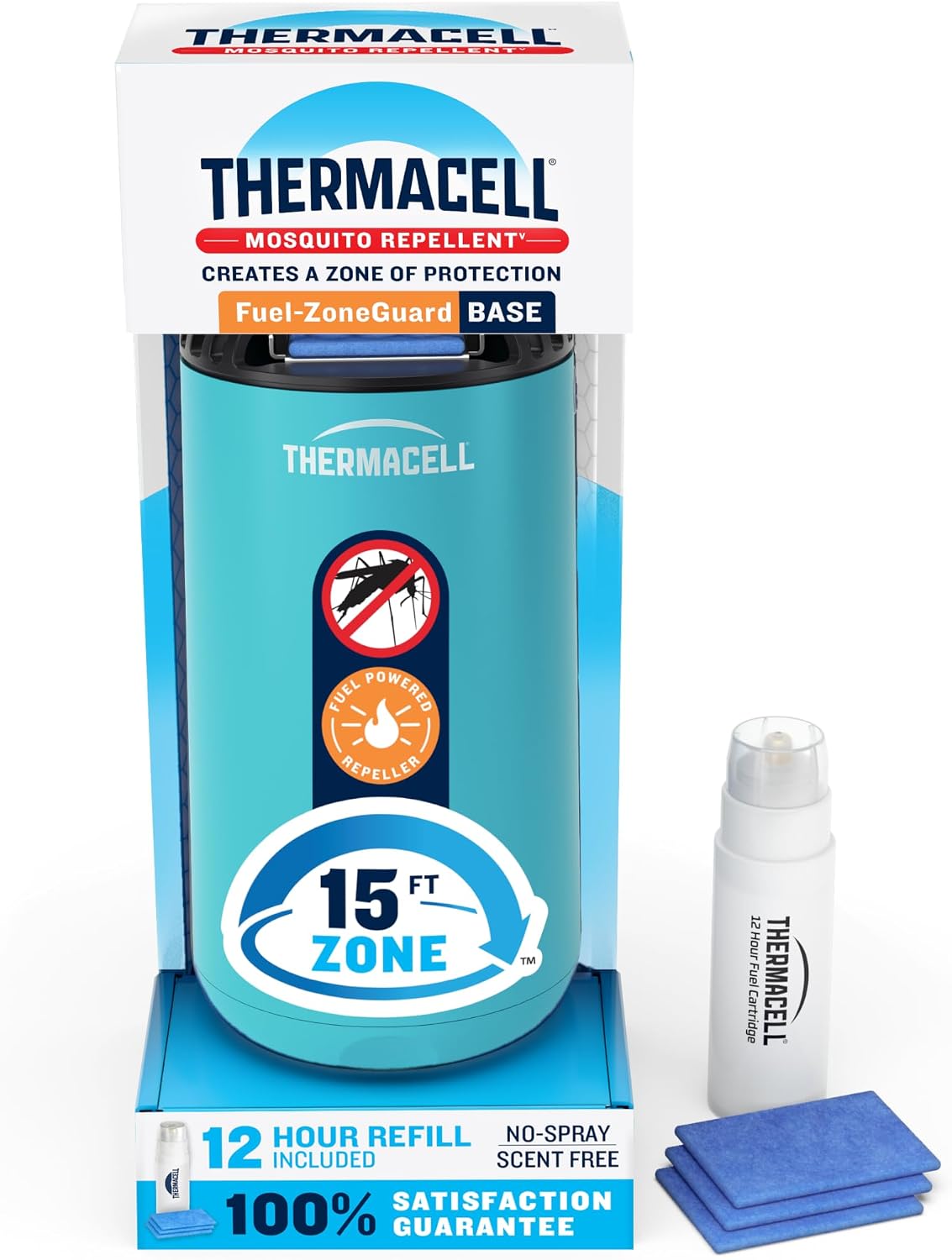 Thermacell MR-PSB Patio Shield Mosquito Repeller - Glacial Blue
