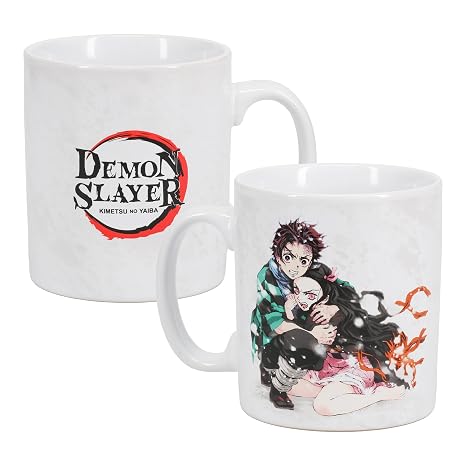 Paladone Demon Slayer Extra Large Ceramic Coffee Mug | Officially Licensed Anime Demon Slayer Merch