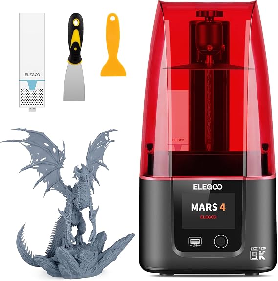ELEGOO Mars 4 Resin 9K 3D Printe