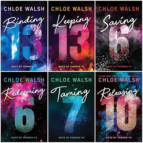 Boys of Tommen Series 6-Book Collection Set - Emotional Coming-of-Age Romance Series - Binding 13, Keeping 13, Saving 6, Redeeming 6, Taming 7, Releasing 10