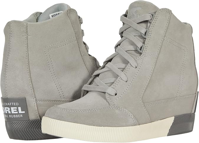 Sorel Out N AboutTM Wedge Dove/Quarry 9.5 B (M)