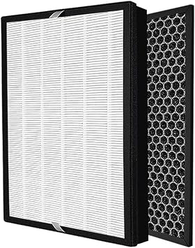 Replacement HEPA and Active Carbon Filter F-ZXFP35X F-ZXFD35X ,Compatible for Panasonic, F-PXF35A F-VXF35A F-VXF35R F-PMF35A Air Purifier