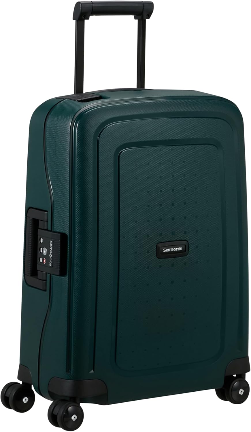 Samsonite S'Cure - Spinner S, Hand Luggage, S 55 cm, 34 L, Green Dark Teal