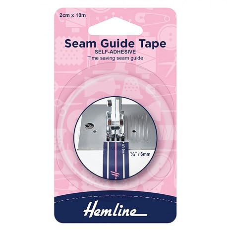 Hemline Seam Guide Tape 3/4 inch x 39 inch Roll