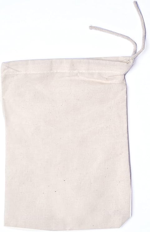 Custombagsupplies 12" x 16" Single Drawstring Bags, 25pcs