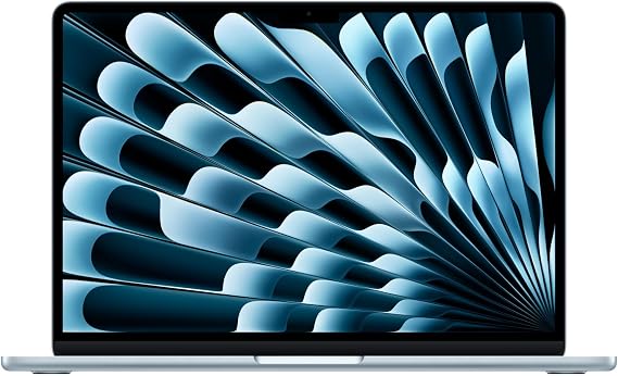 Apple 2026 MacBook Air 13" Notebook with M5 Chip: AI and Apple Intelligence, 13.6" Liquid Retina Display, 16GB Unified Memory, 1TB SSD Storage, 12MP Center Frame Camera, Japanese Keyboard, Touch ID - Sky Blue