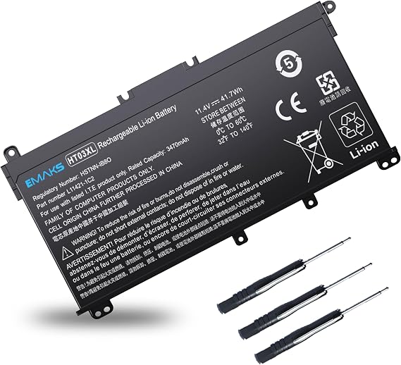 HT03XL Battery for HP Pavilion 14 14-CE 14-CF 14-CM 14M-DH 14-DQ 14-FQ