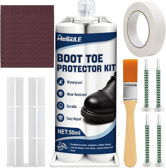 Boot Toe Guard Liquid, Boot Toe Protector Effectively Repairs Worn Areas