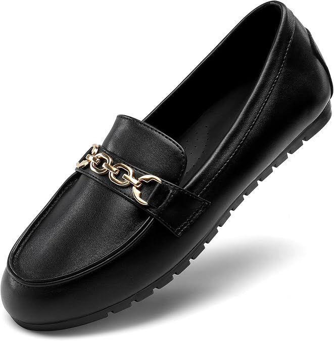 DREAM PAIRS Loafers for Women Casual Slip On Flat