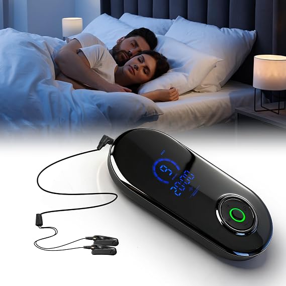 Sleep Aid Device with Ear Clip, Vagus Nerve Stimulation, 3 Modes & 9-Level Adjustment, USB Charging, Calming Relief Tool for Adults Sleep Support Accessory