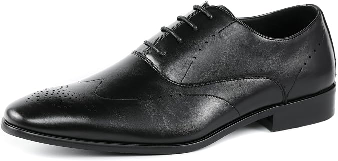Amali Piedmont - Mens Dress Shoes - Oxford Shoes for Men - Tuxedo Shoes - Lace Up Mens Casual Dress Shoes