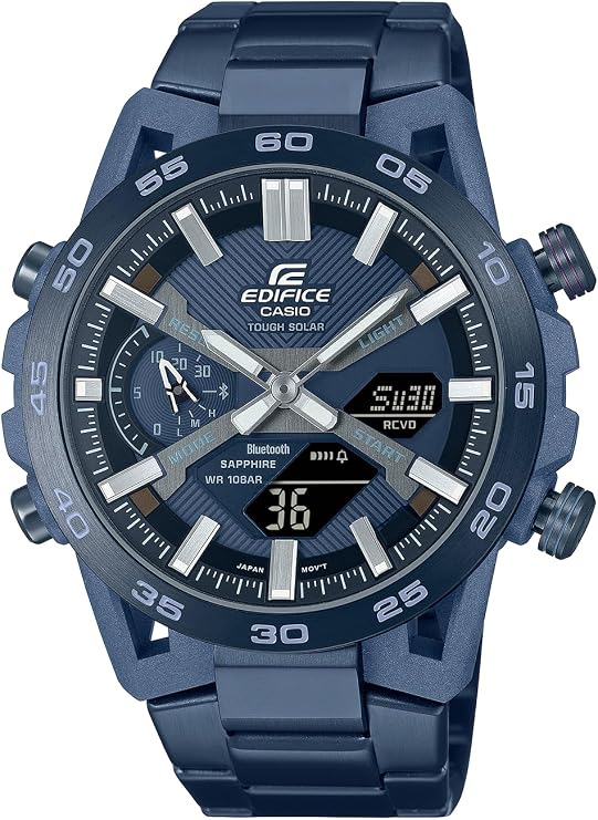 Casio Edifice Watch Domestic Genuine Product ECB-2000 Stainless Steel Band, Bracelet Type
