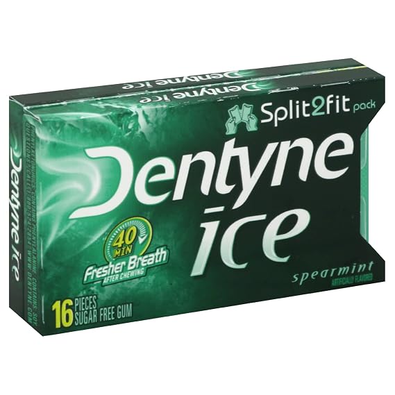 Dentyne Spearmint Gum, 12-Count