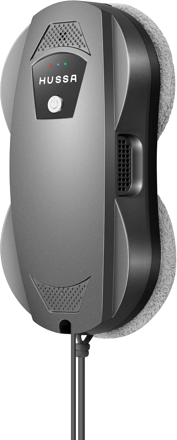 Hussa W bot GT1 akıllı cam temizleme robotu, çift ultrasonik sprey,+ uzaktan kumandalı