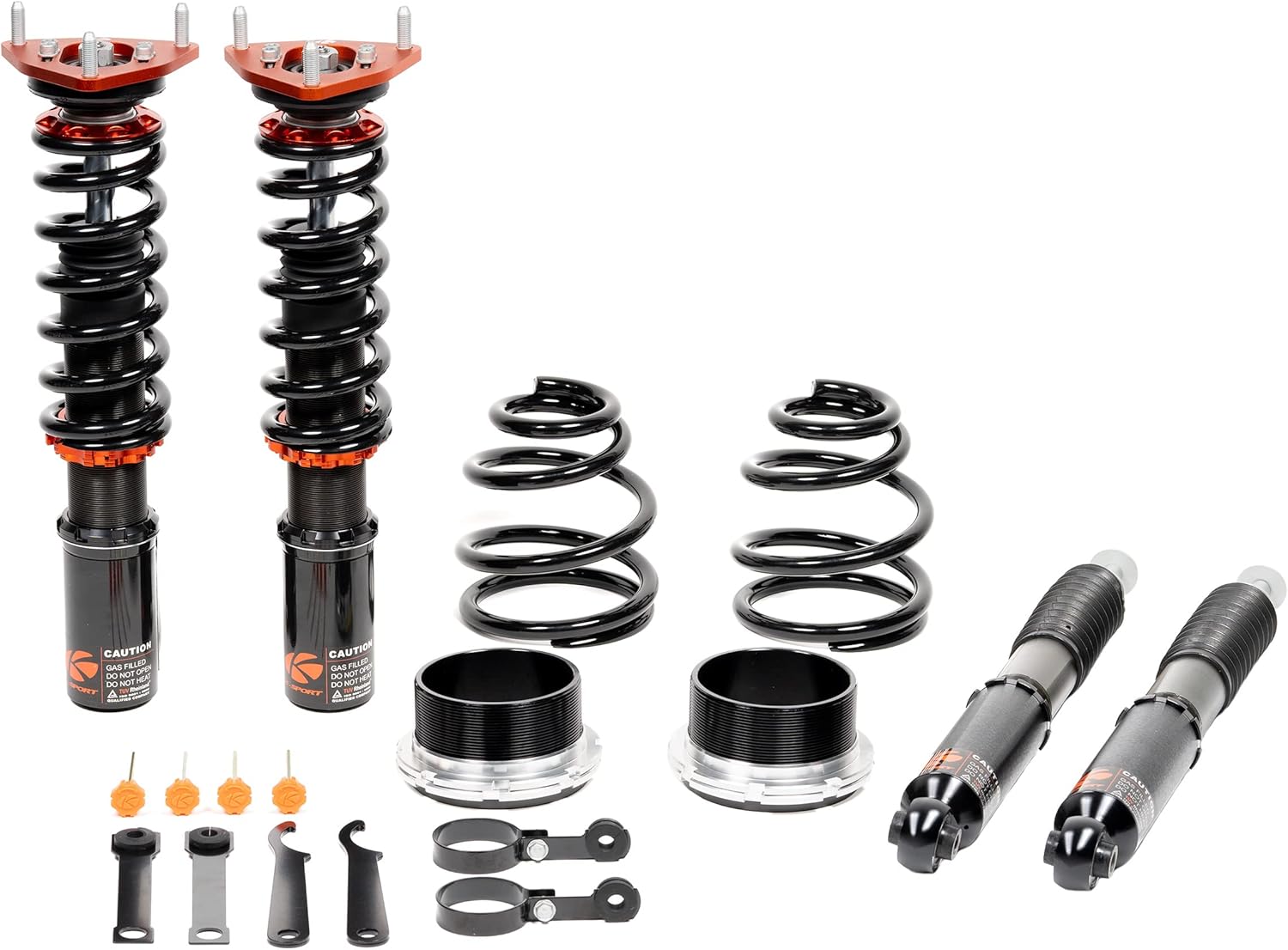 Ksport Coilovers Suspension Kit CTY020-KP | Compatible with 95-99 Toyota Avalon XLS - Kontrol Pro Adjustable Coilovers | Lowers Vehicle & Increases Handling Shock Absorber
