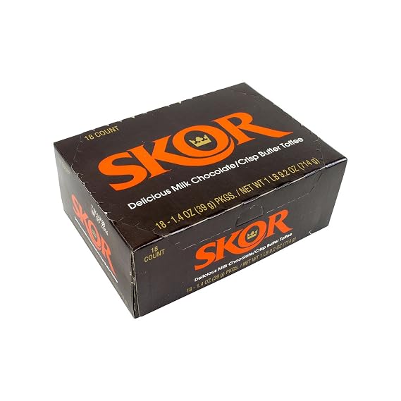 Hershey's Skor Bar - 1.4oz (18 pack)