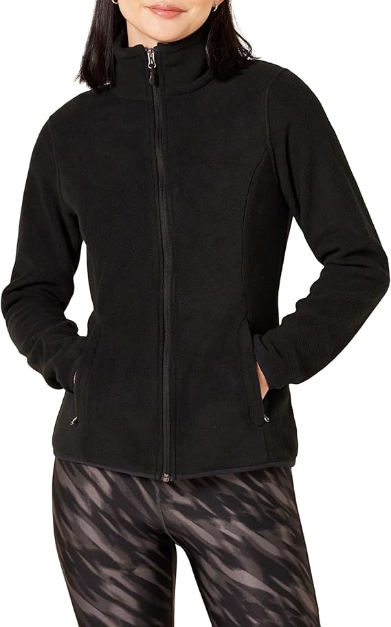 Amazon Essentials Women's Classic-fit Long-Sleeved Full Zip Polar Soft Fleece Jacket (Available in Plus Size)