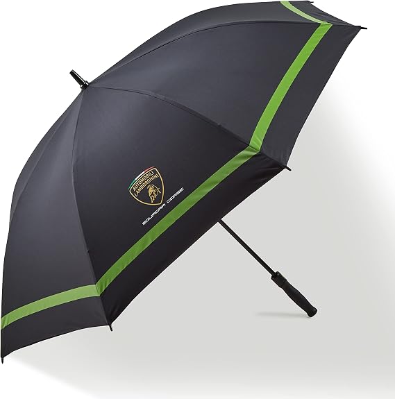 Lamborghini Squadra Corse Team Golf Umbrella Black/Green