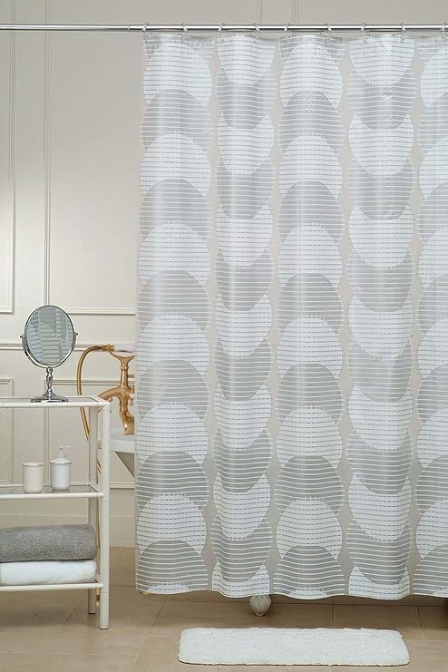Primanova D-15202 Dolunay Banyo Perdesi 180 * 200 Pvc
