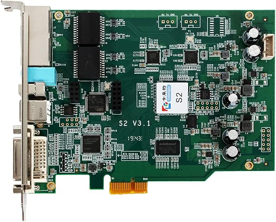 Colorlight S2 Sending Card Led Display Synchronous Control Card( V3.1 Version) with Software Configuration Instruction