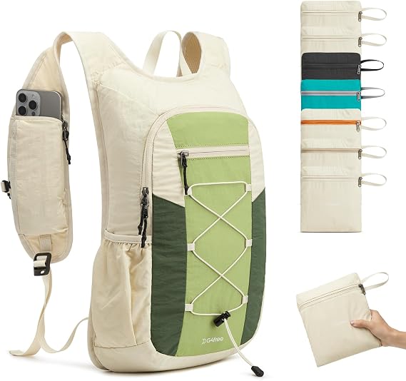 G4Free 20L Lightweight Packable Hiking Backpack for Women Men