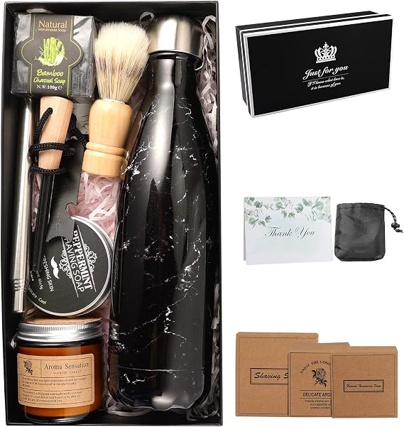 Birthday Gift Basket For Men, 6 Unique Birthday Gifts Box for Husband Grandpa,Ceremonial Gift for Boy friend Son Father Friend, Birthday Gift Ideas for Men Who Have Everything