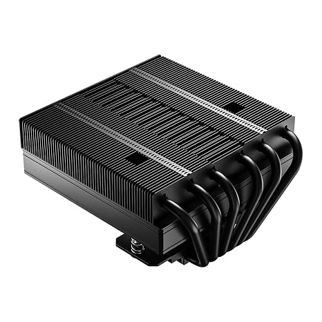 ID-COOLING IS-77-XT Black 77mm Low Profile CPU Cooler, 6 Heatpipes, 150W