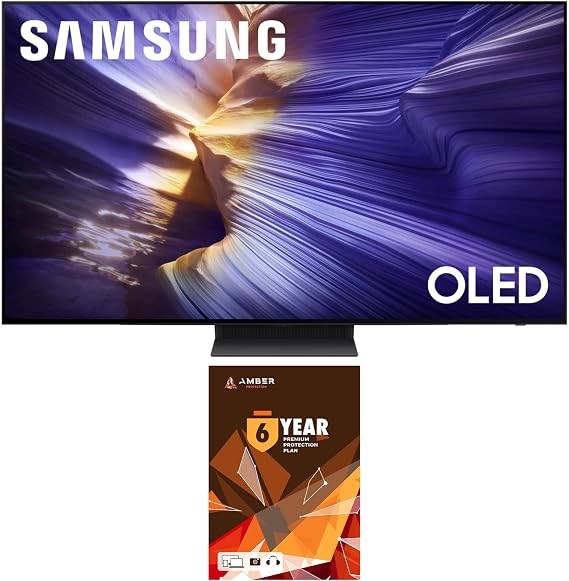 Samsung QN65S90FAFXZA 65" 4K TV with a 6 Year Amber Protection Plan (2025)