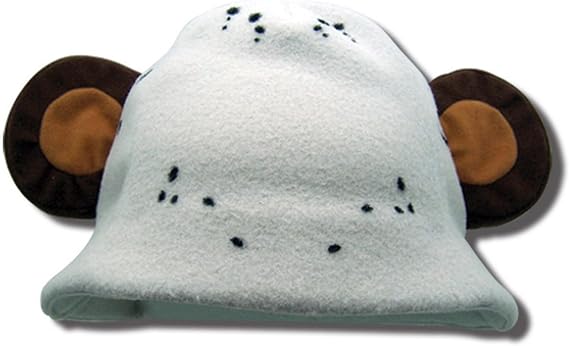 Great Eastern Entertainment One Piece Bartholomew's Hat, White, Brown, Black, 8