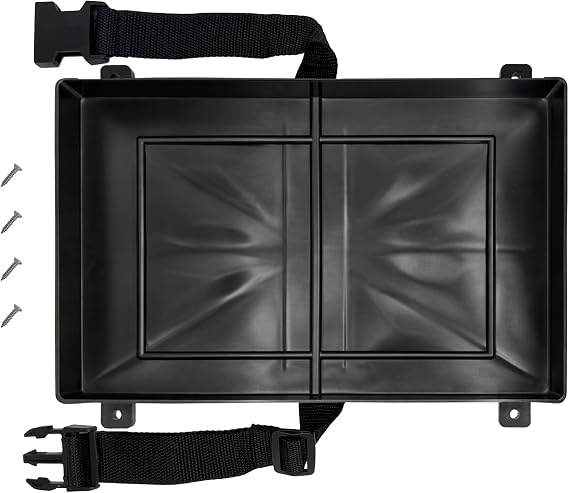 Automotive, Marine, Boat, RV Battery Tray - Group 24 Series With Strap, Battery Holder (24 Series)