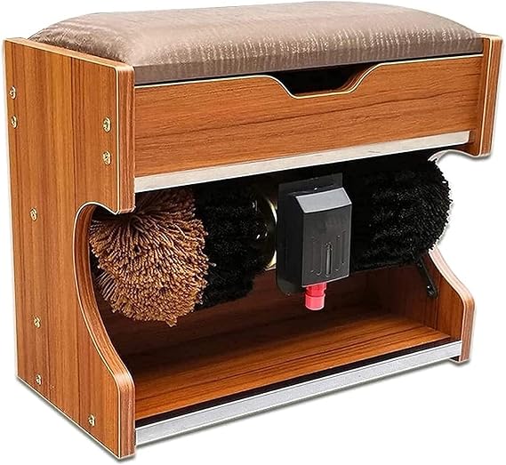 Home Shoe Shine Tools Automatic Household Electric Shoe Brush Machine Automatic Shoe polishing Household Electric Shoe Polisher Shoes Nursing Maintenance /102 (Color : C) (B)