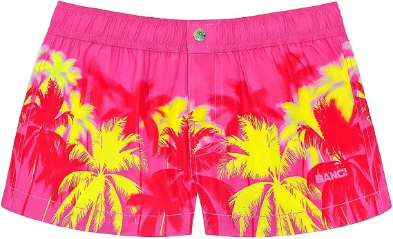 Bang Men's Swimwear - Mini Shorts - Quick-Dry All-Use Premium Beach Trunks Square Cut
