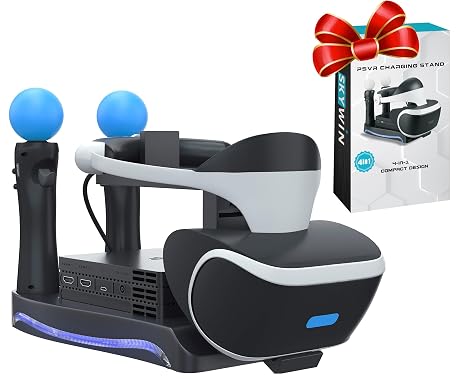 PSVR Charging Stand for PS4, PlayStation VR Headset & Move Controllers