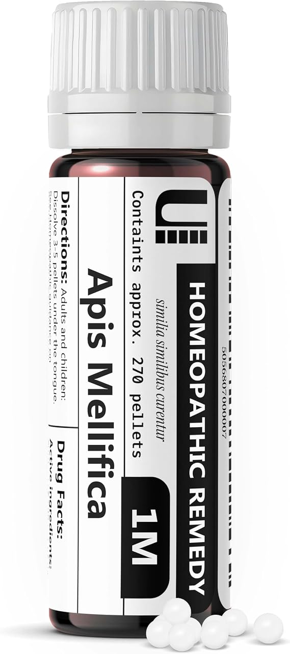 Apis Mellifica 1M Homeopathic Remedy, 270 Pellets