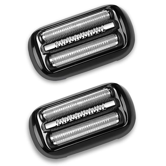 Series 5 Series 6 53B Replacement Head Compatible with Braun Electric Foil Shaver, Compatible with New Generation Razors 5020cs 5018s 5035s 5049cs 5050cs 6020s 6040cs 6072cc 6075cc 6090cc (2 Count)