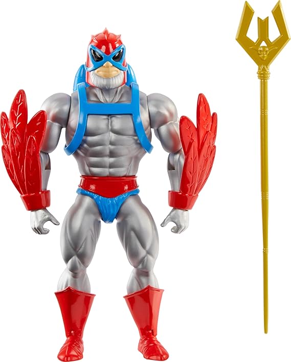 Mattel Masters of the Universe Origins Stratos 5.5" Collectible Mini Comics Action Figure & Accessories Set