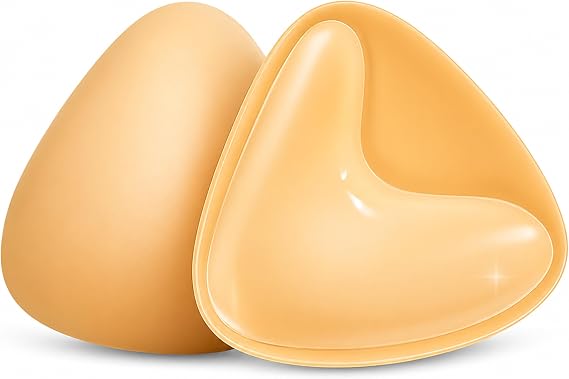 Stick on bra Sticky Bra Inserts, Double Sided Sticky Bra Inserts Push Up, Reusable Bikini Padding Sport Bra, Women's Adhessive Sticky Bra Pads