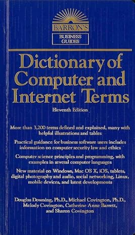 Dictionary of Computer and Internet Terms (Barron's Business Dictionaries)