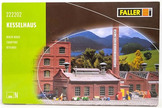 Faller 222202 Boiler House N Scale Building Kit